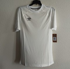 Umbro Men’s White Compression Workout T-shirt Size Small