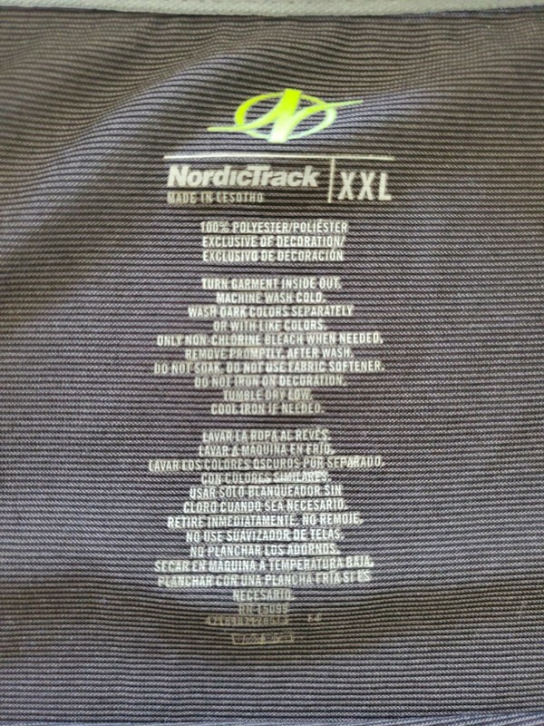 Nordic Track Mens Lightweight NT Dri Athletic Pullover Sz XXL gallery