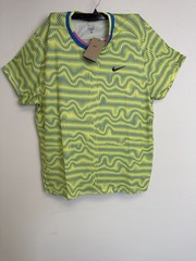 Yellow And Green Sports Shirt Nike Court