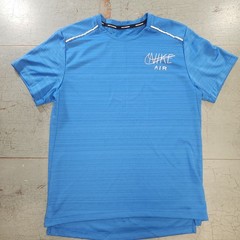 Nike Dri-Fit Running T-Shirt Blue Small Athletic Shirt Performance Used