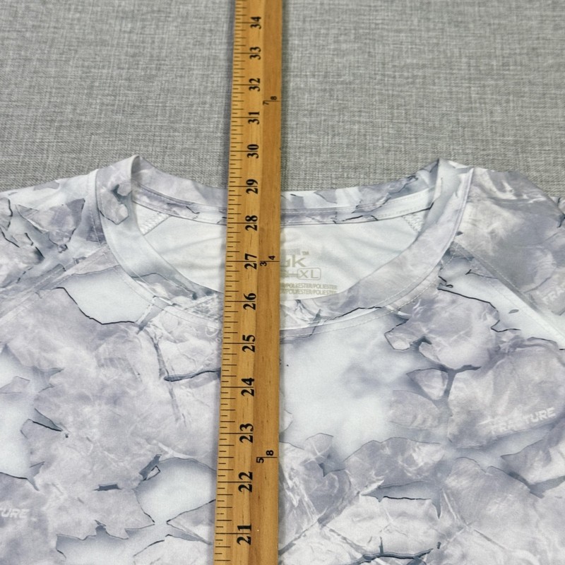 Huk Camouflage Lightweight Shirt Mens XL Gray Performance Fishing Long Sleeve gallery