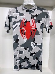 Under Armour Spider-Man Grey Camo Compression Shirt, SMALL – Marvel Alter Ego!