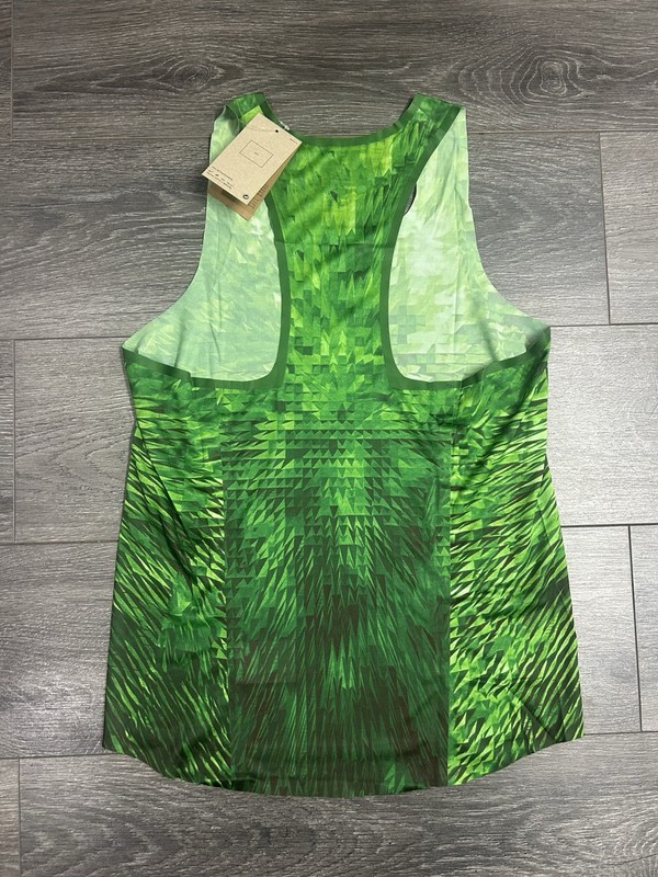 Men’s Nike 2017 Pro Elite Singlet Racing Top Green Made In USA Size M RARE gallery