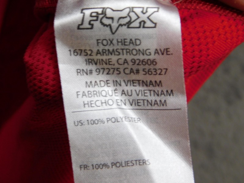 Fox Head Shirt Mens L Red Jersey Ranger Cycling Moisture Wicking Quick Dry gallery