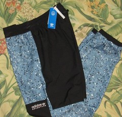 $160 ADIDAS Adventure Winter All Over Print Pants Large NWT