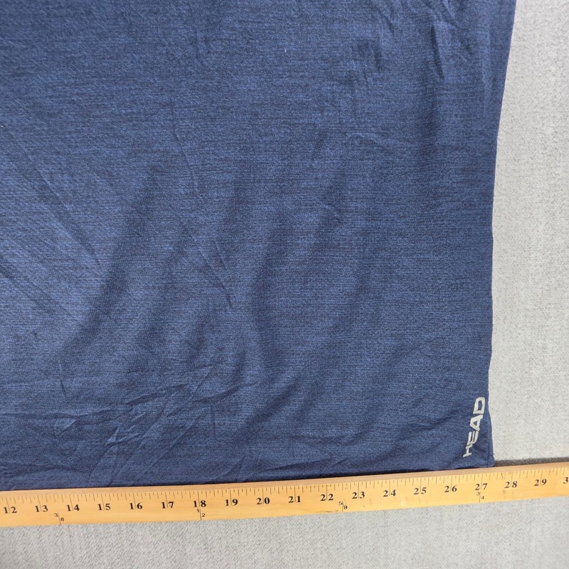 Head Performance Shirt Mens 3X Blue Heathered Short Sleeve Athletic Tee gallery