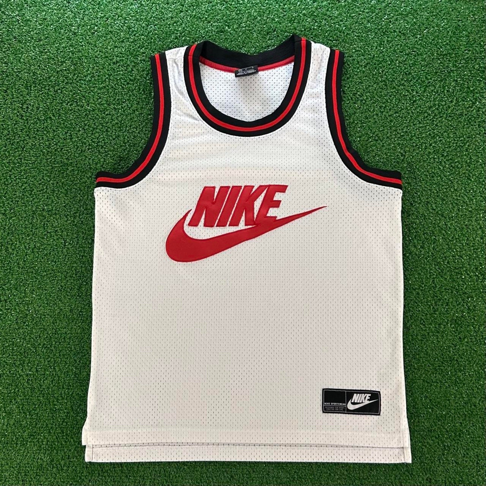 Retro Nike Mesh Basketball Jersey Size M gallery