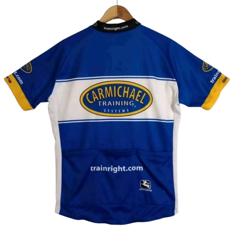 Giordana Carmichael Training Systems Cycling Biking Jersey Sz XL Full Zip Italy gallery