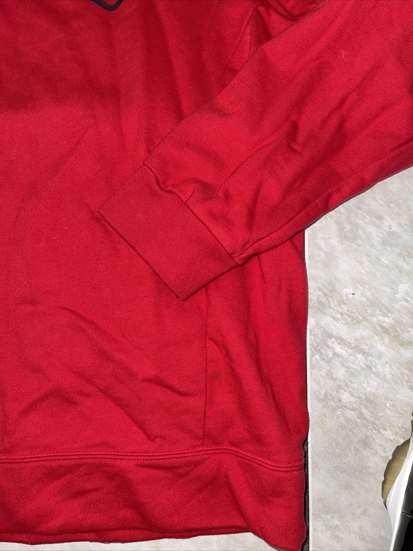 RLX Ralph Lauren Mens 1/4 zip Seatshirt Sz 2XL red with chest/arm pocket gallery