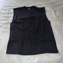 Gildan Black Tank Top Cotton Sleeveless Muscle Shirt Men’s XL 2XL Beach Biker