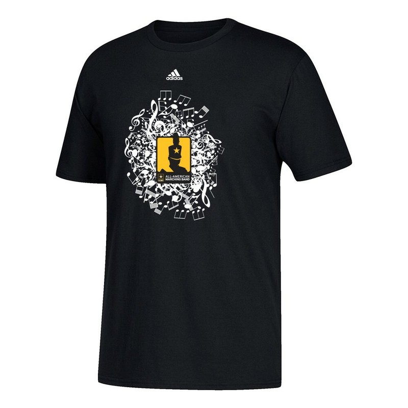 Adidas Men's U.S. Army All-American Bowl Marching Band Black T-Shirt gallery