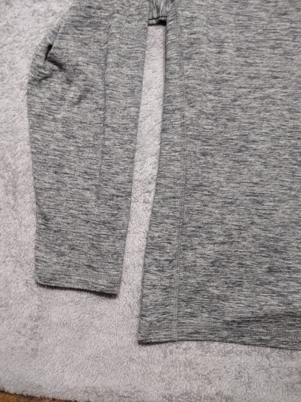 Rugged Elements Shirt Mens Small Long Sleeve Gray Heather Active Quick Dry gallery