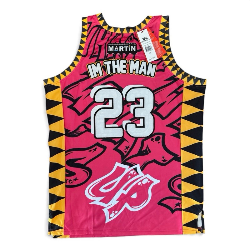 Headgear Classics Martin TV Show “I’m The Man” #23 Jersey Pink NWT Size XL gallery