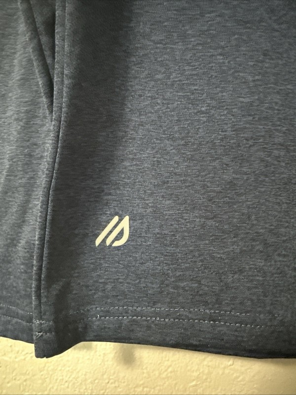 Eddie Bauer Performance Shirt Men’s Small Navy Blue Motion FreeDry Athleisure gallery