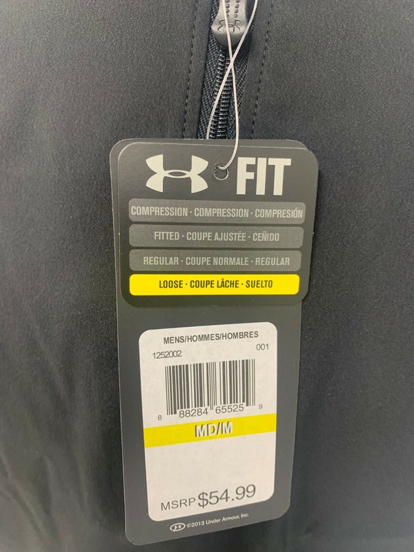 Under Armour Mens Black Ultimate Short Sleeve Wind Shirt Windbreaker Jacket Golf gallery