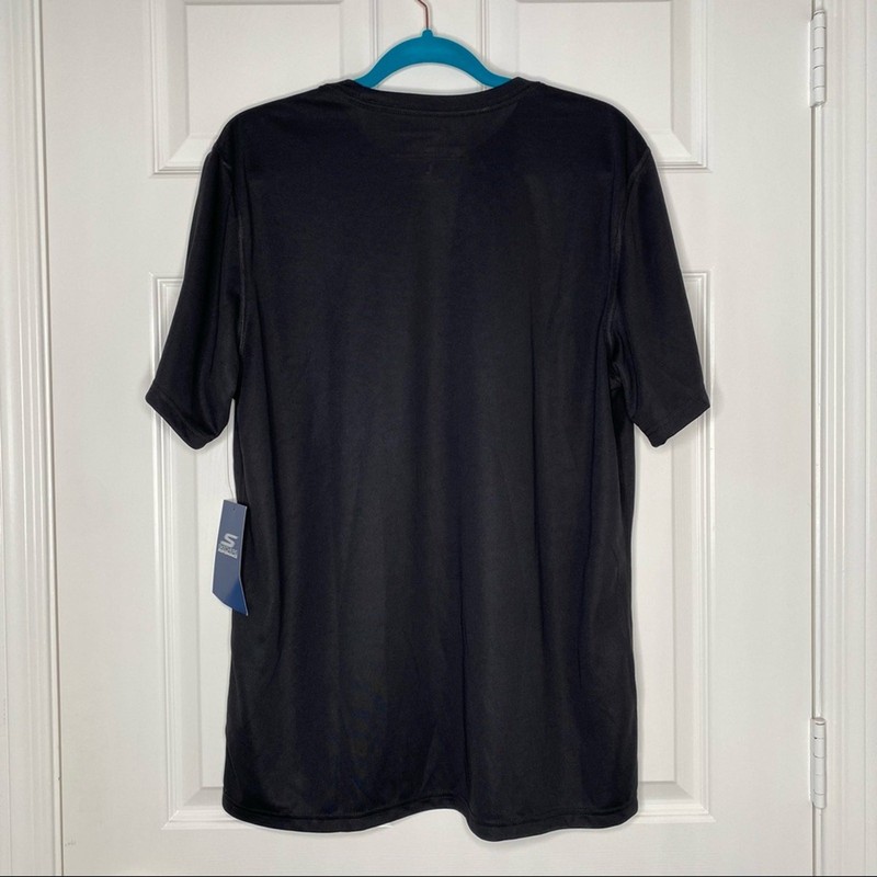 SKECHERS PERFORMANCE Men’s Black Vent Tech Athletic Workout Tee Size Large gallery