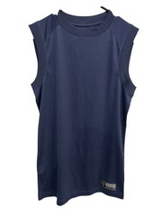 Golds Gym Mens Navy Sleeveless Gym-Dri Core Training Tank Top Sz Small Athletic