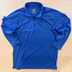 Arborwear Tech 1/4 Zip Pullover Mens M Cobalt Blue Drirelease Athletic Workwear