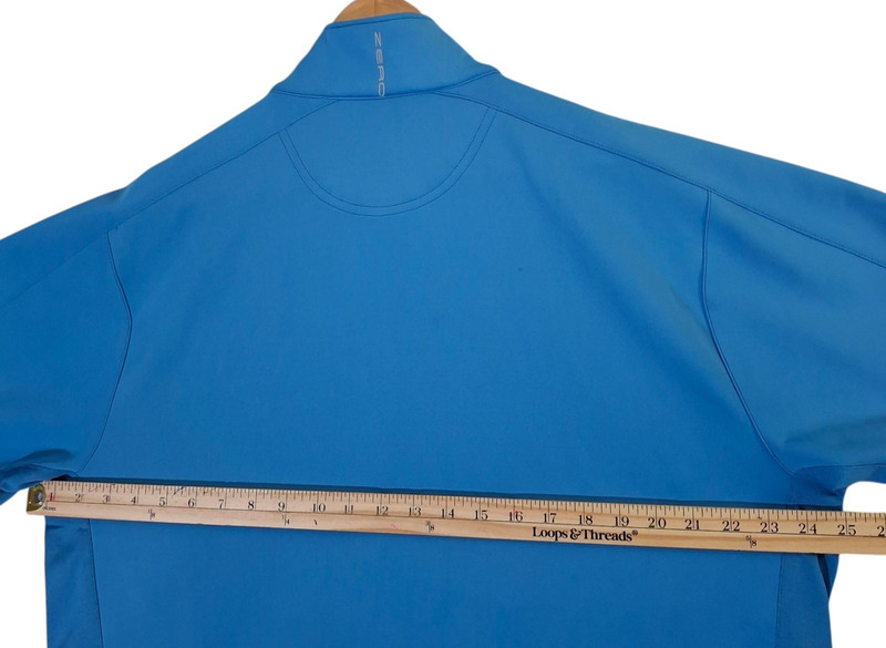 Zero Restriction Quarter Zip Golf Performance Pullover Men's XL Blue gallery