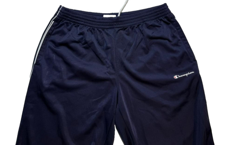 Champion Mens Track Pants Sweatpants L Navy Blue gallery