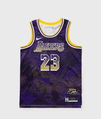 Nike NBA LeBron James Lakers 25/26 Swingman Jersey Field Purple HJ4066-504 Sz XL