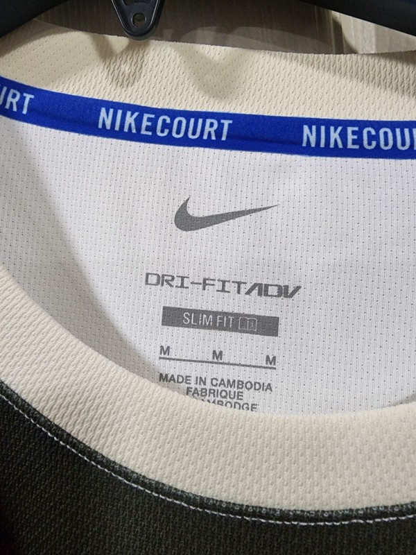 Nike Carlos Alcaraz 2025 Roland Garros French Tennis Shirt Medium FZ6934-110 gallery