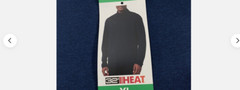 32 Degrees Heat Men’s 1/4 Zip Pullover SWEATER Lightweight Soft(BLUE M)NWT