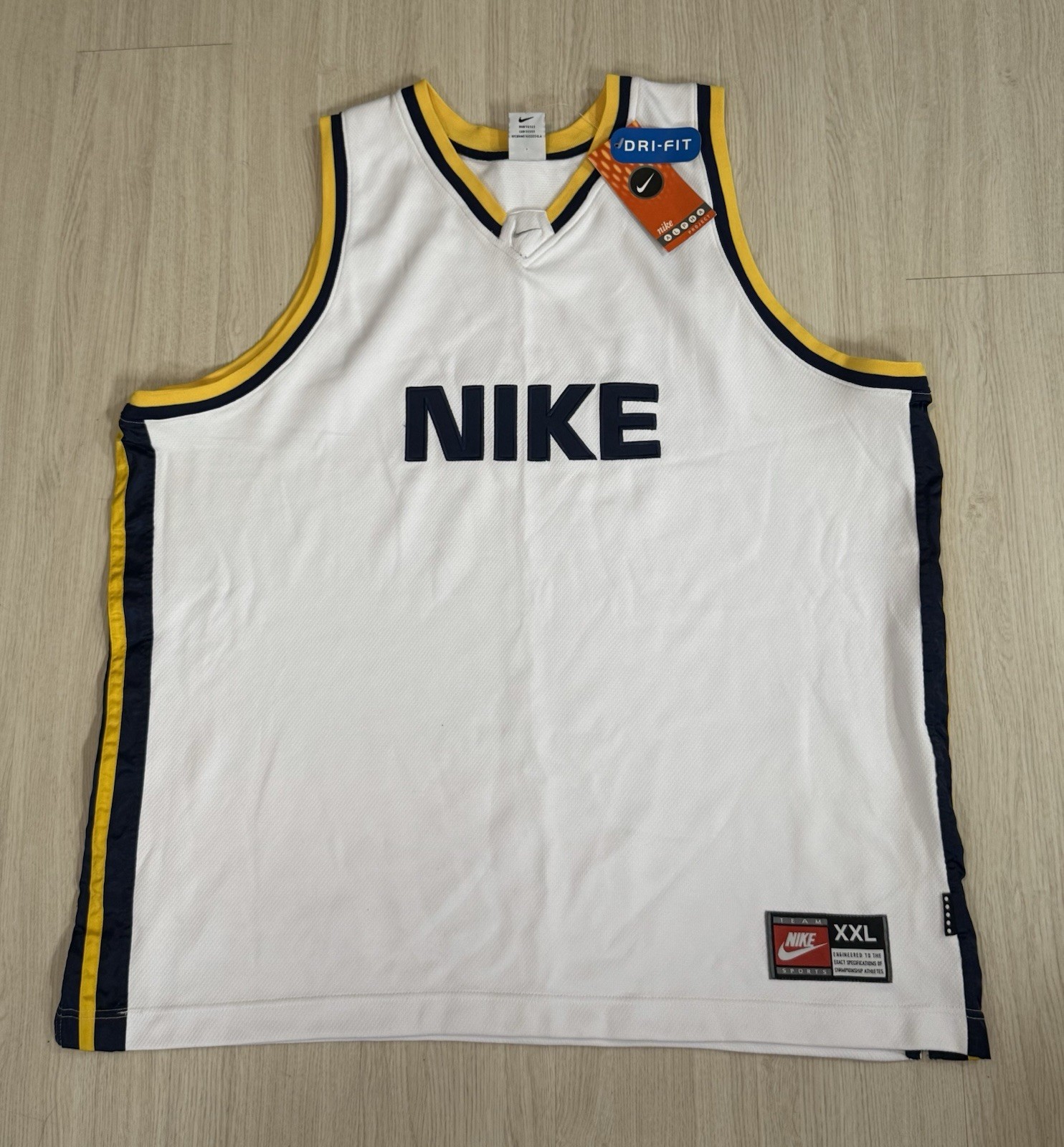 NWT Vintage 90s Nike Team Alpha Project Trikot Basketball Jersey XXL Dri-Fit gallery