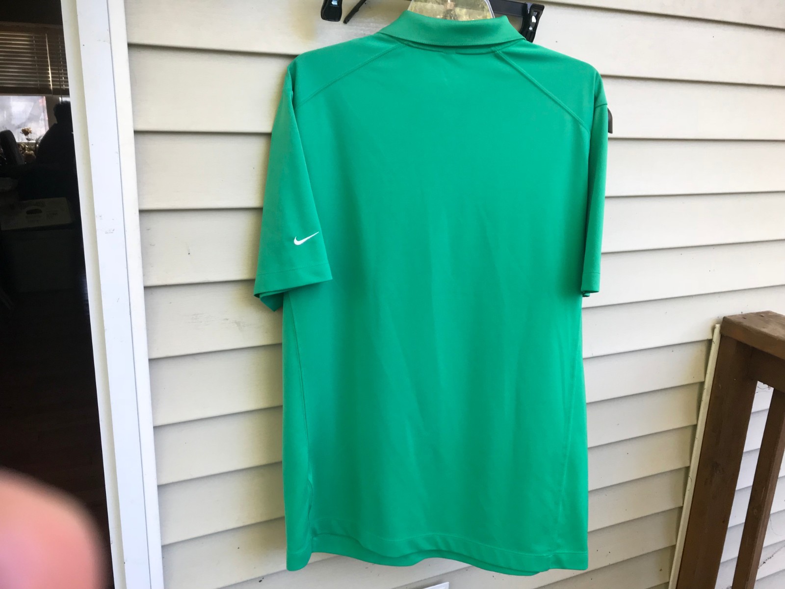 Mens Nike Golf Polo Shirt Green DRI-FIT SIZE L Style 509167 Color 386 gallery