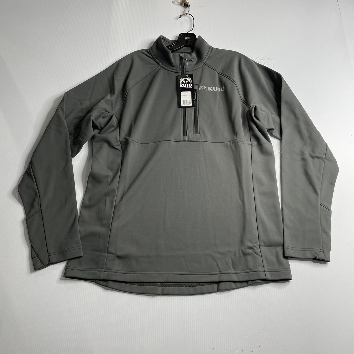 KUIU StrongFleece 190 Zip-T Mid-Layer Top Men's Size L Gunmetal gallery