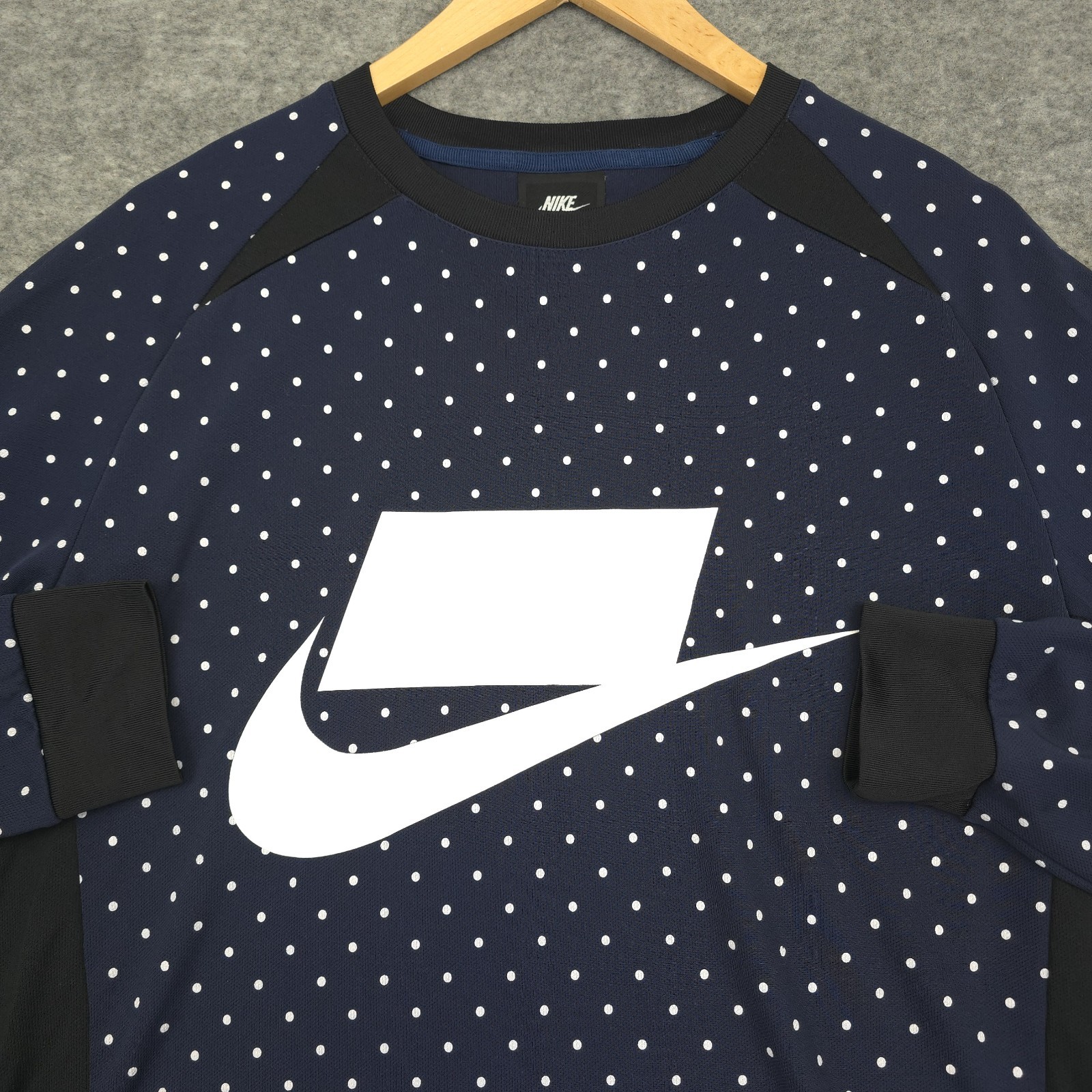 Nike Sportswear NSW Long Sleeve Shirt - Men’s Medium - Navy Blue-EUC gallery