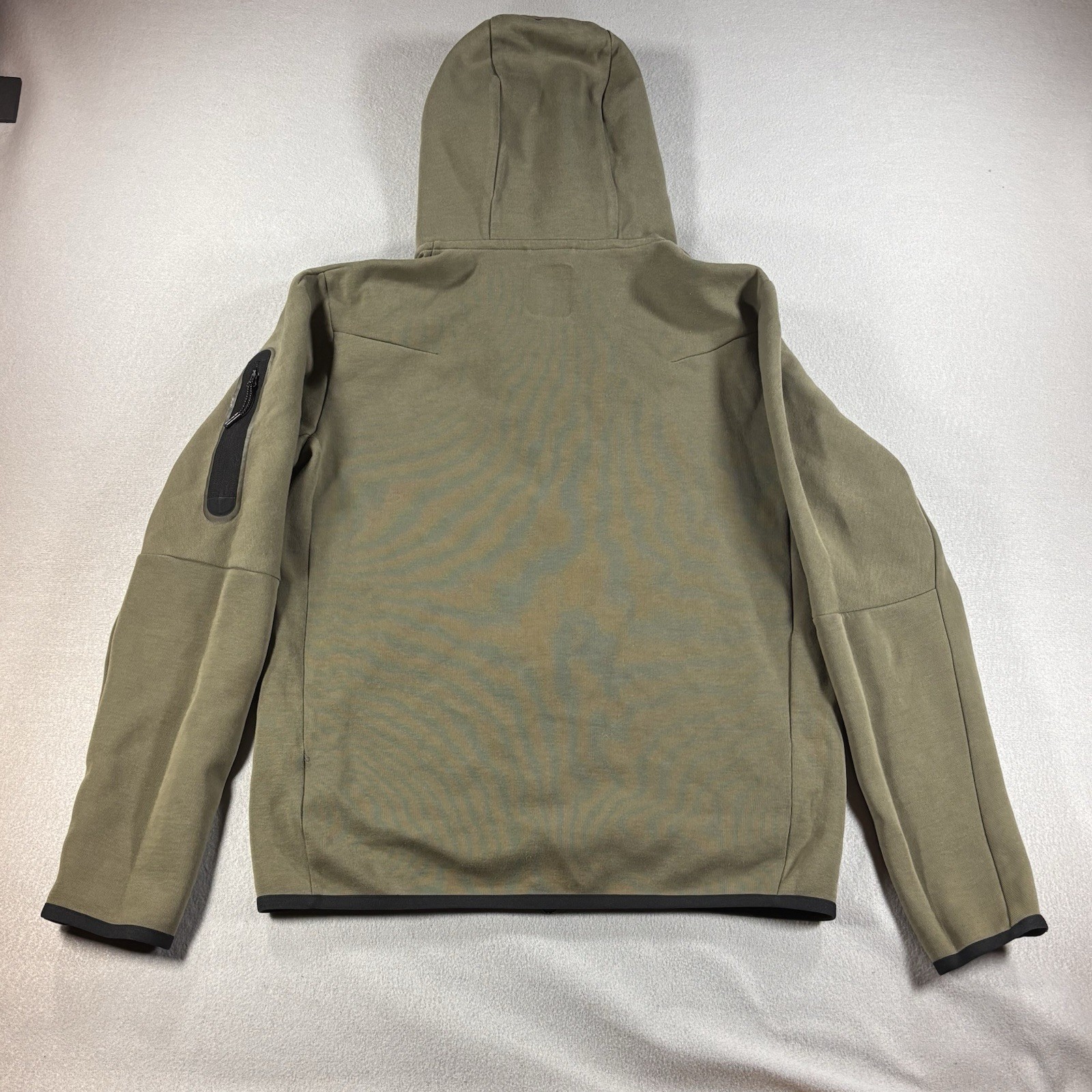 Nike Tech Olive Green Full Zip/Size Small 3/2 gallery