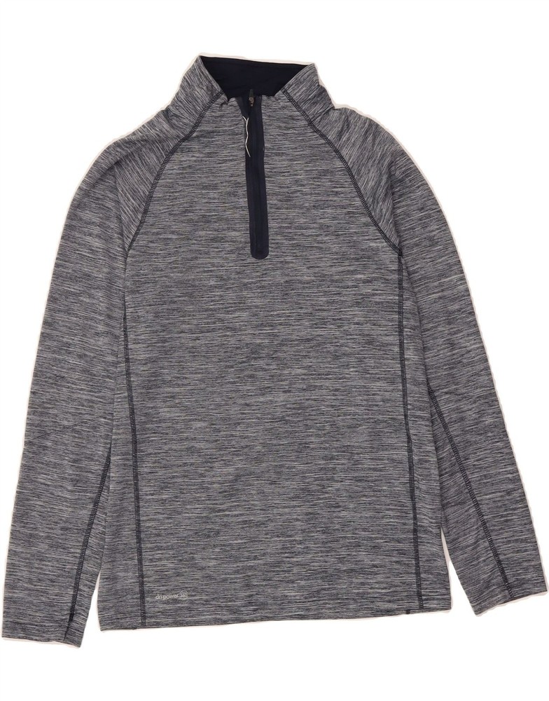 RUSSELL ATHLETIC Mens Training Pullover Tracksuit Top UK 34/36 Small Grey DK40