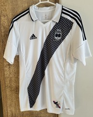 Adidas Soccer White Jersey Men In Blazers 2015 National Team Men’s Size Large
