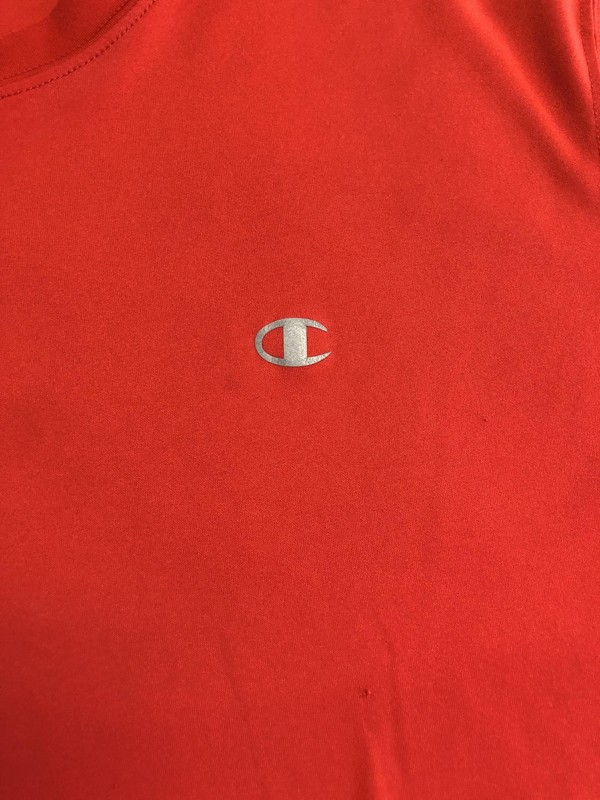Champion Performance Shirt Mens 2XL Red Short Sleeve Athletic Tee Lightweight gallery