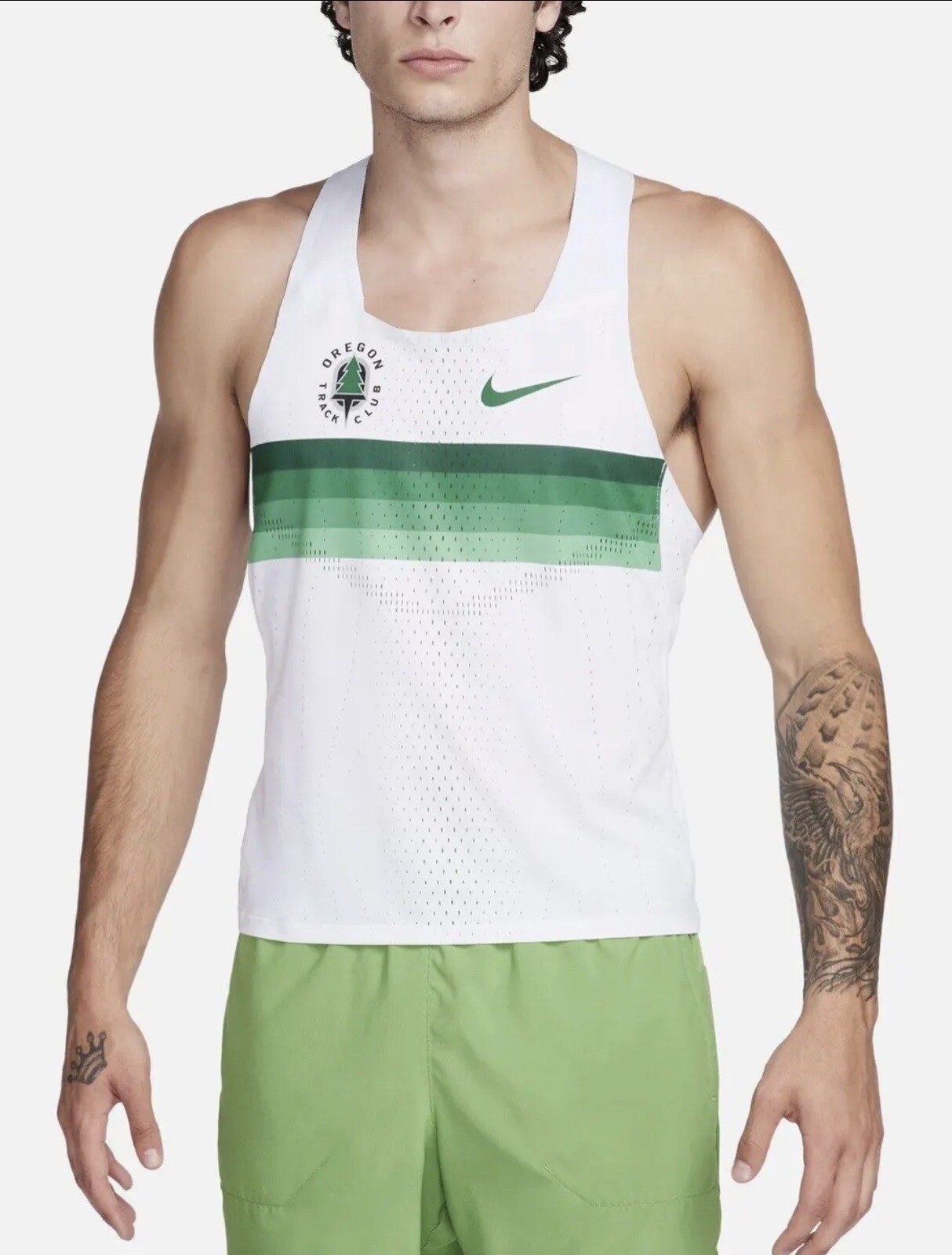Nike Dri-Fit ADV Oregon Track Club Pro Elite Running Singlet Sz XL DR5812-100 gallery