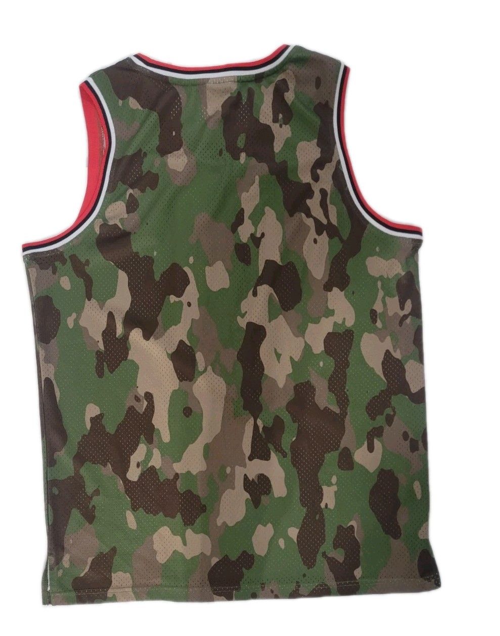 Pullonsy Men’s Cameroflash And Red Border Basketball Jersey Mesh Sz 2XL gallery