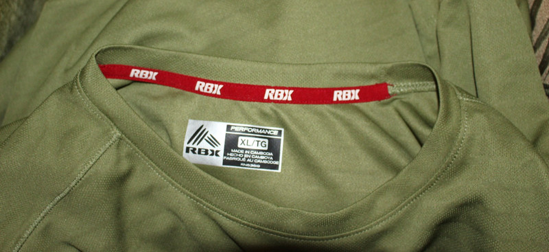 RBX Shirt Mens X Large Green Short Sleeve Athletic Performance Training Tee Top gallery