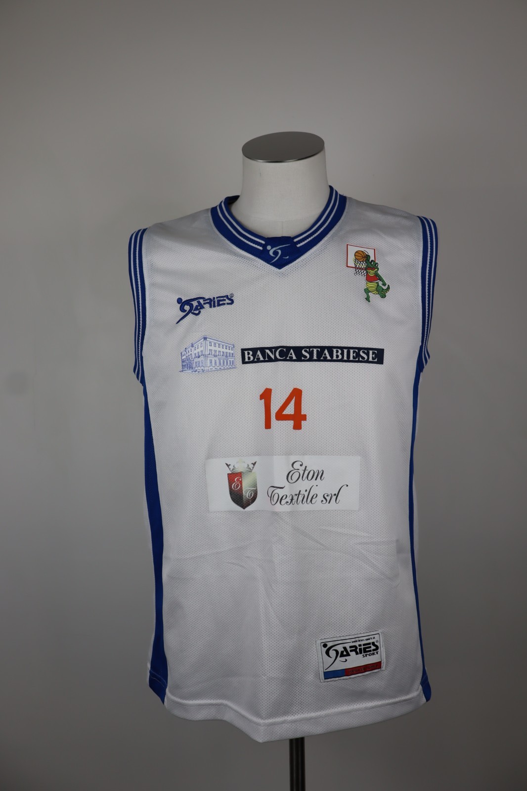 SARIES TANK TOP BASKETBALL JERSEY STABIA N 14 MENS JERSEY SIZE S VINTAGE SPORTS T-SHIRT gallery