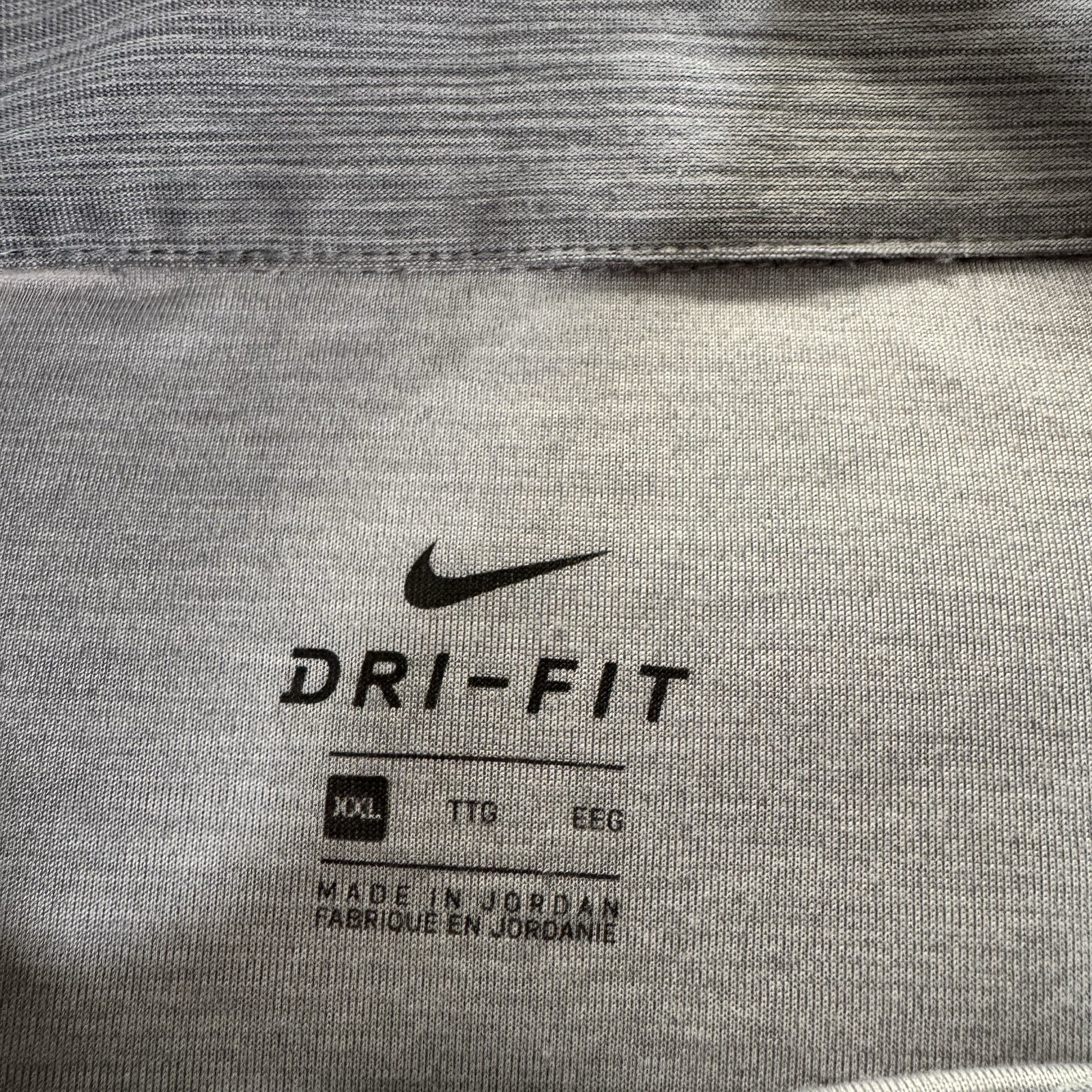 Nike Breathe 1/4 Zip Pullover Shirt Mens XXL Gray Lightweight Dri Fit LS gallery