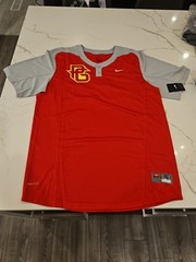 PG -Nike Dri Fit Baseball 2 Button Henley Jersery