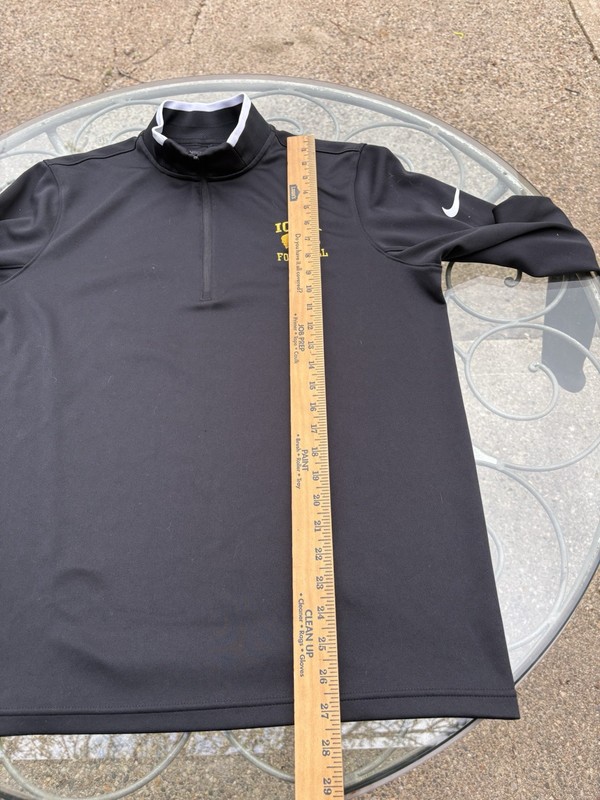 Iowa Hawkeye Nike Golf 1/4 Zip Pullover Mens M Dri-FIT Long Sleeve Pickleball gallery