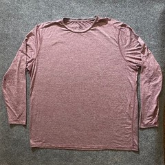 Champion Long Sleeve Shirt Mens XXL Maroon Heather Performance Athletic Tee