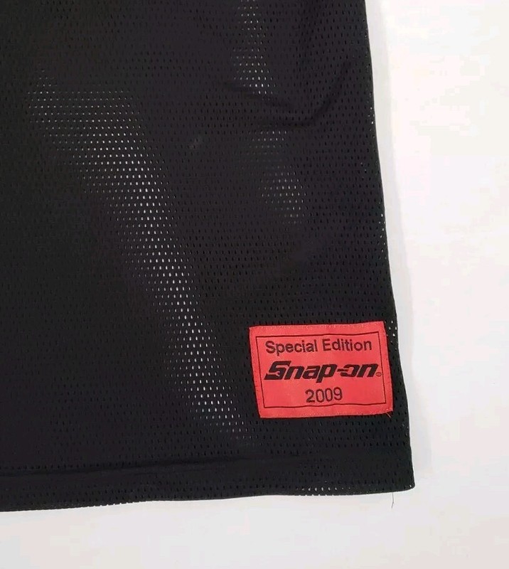 Snap On Tools Jersey Special Edition 2009 #1 Black Red Mens Size XLarge Sewn gallery