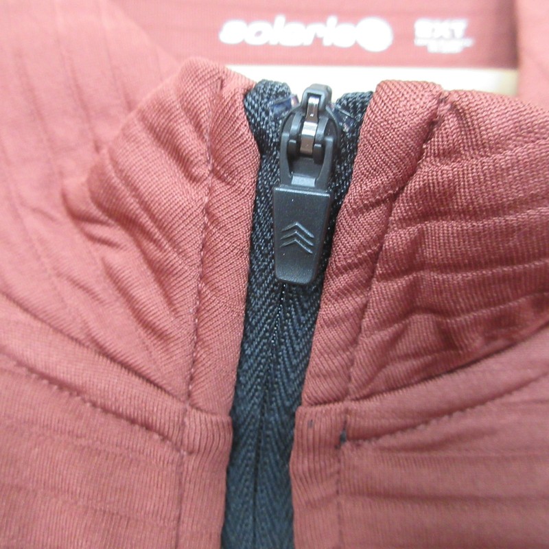 Solaris 1/4 Zip Active Pullover Men 2XLT Rust Stretch Casual Performance Golf gallery