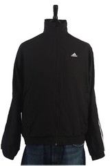 Adidas Track Top 90s Retro Outdoor Jacket Vintage Black Size L -SW1420