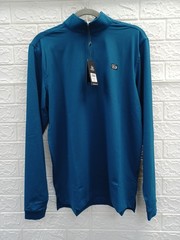 NEW Good Good Backswing Mens 1/4 Zip Performance Pullover In Blue Size Small US