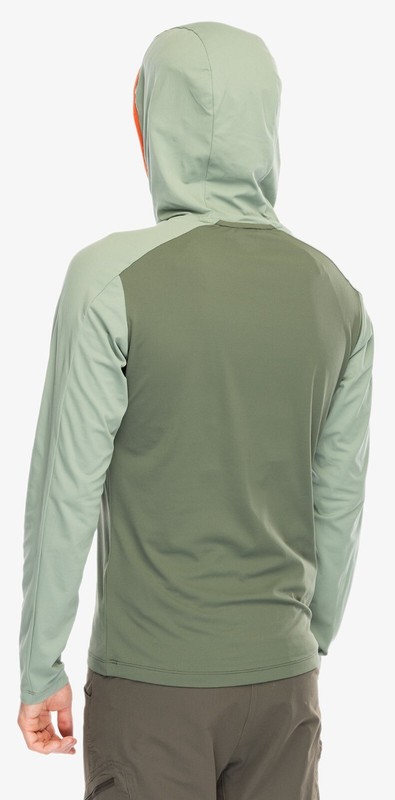 DYNAFIT traverse sun hoodie 40+ UV protection light breathable anti odor mens S gallery
