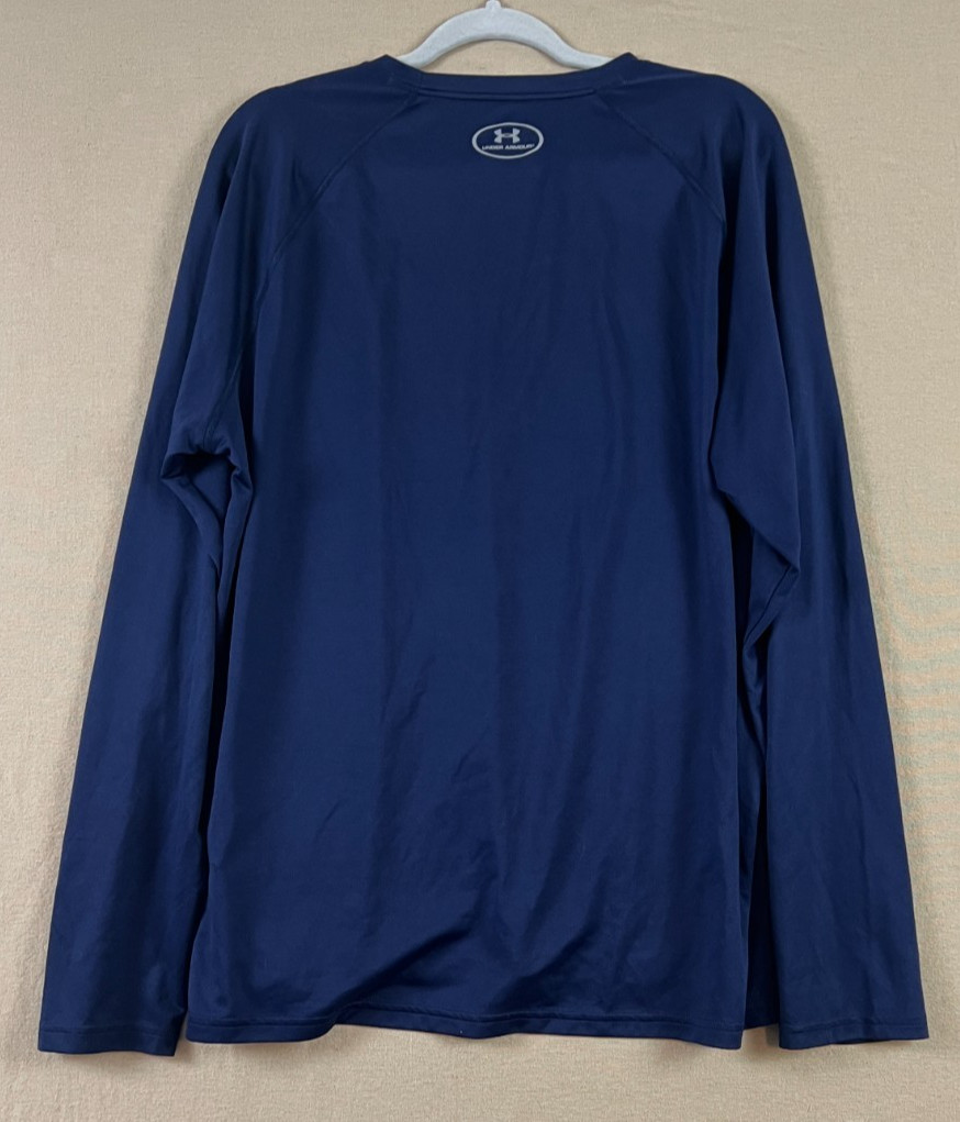 Under Armour Tech Men's XL Midnight Navy Long Sleeve Loose Fit T-Shirt gallery