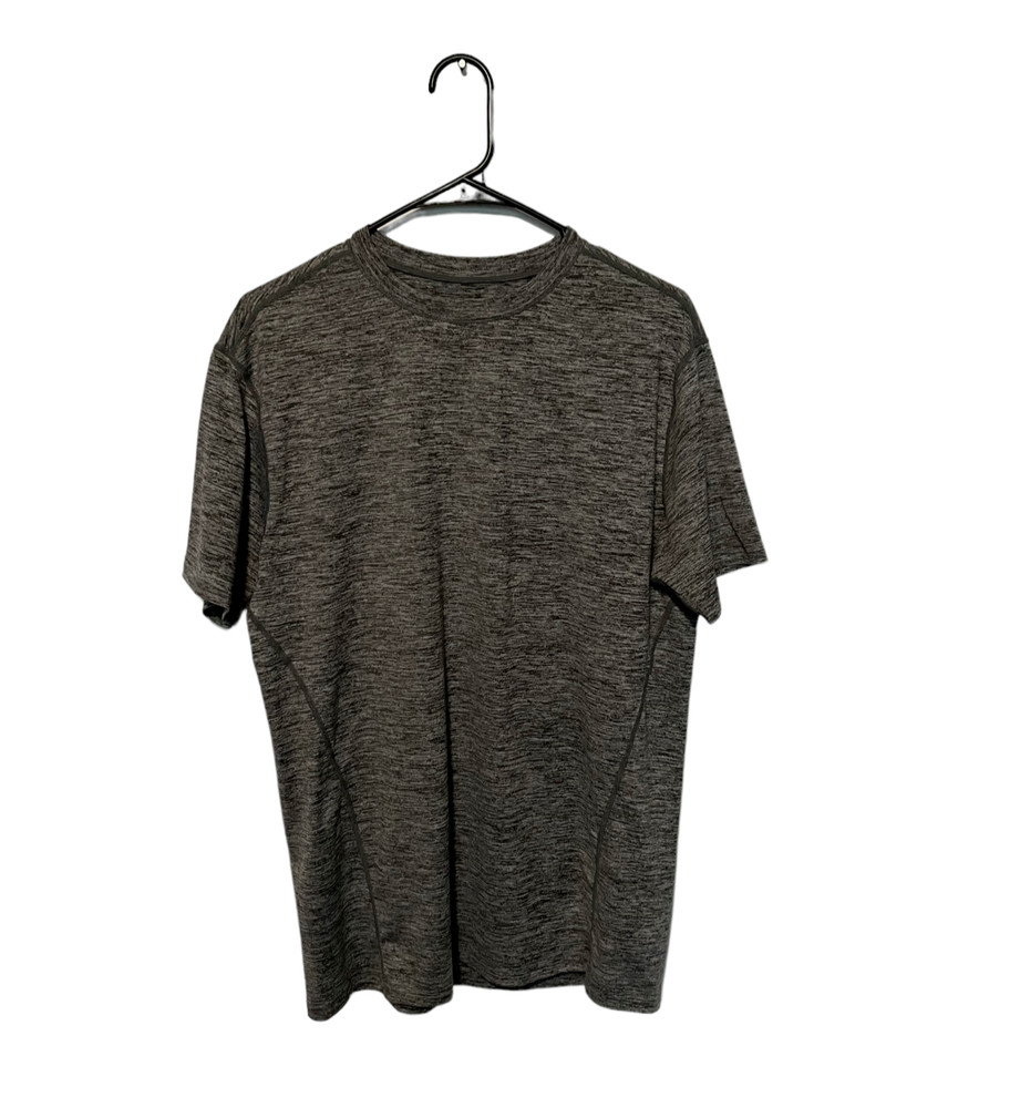Born Primitive Shirt Mens Small Gray Short Sleeve Athletic Slim Fit Performance